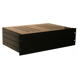 4U 19 inch 390mm rack mount Vented top enclosure chassis case