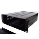 2U 9.5 inch rack mount 300mm vented enclosure chassis case