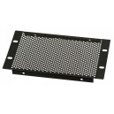 3U 10.5 inch Half-Rack Perforated Vented Blank Panel