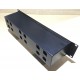 2U 19 inch Back Box 120mm Deep with 12 xlr D type rear cutouts chassis