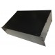 3U 19 inch 390mm rack mount non-vented enclosure chassis case