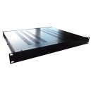 1U 19 inch 390mm rack mount vented enclosure chassis case