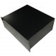 5U 19 inch 390mm rack mount non-vented enclosure chassis case