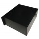 5U 19 inch 390mm rack mount non-vented enclosure chassis case