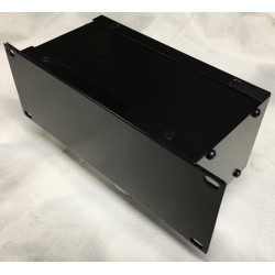 2U 9.5 inch half rack mount 100mm deep enclosure chassis 