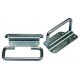 A Pair of Mild Steel Zinc Plated Handles 8mm dia