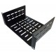 2U 10.5 inch Half-Rack Vented Rack Shelf 185mm deep